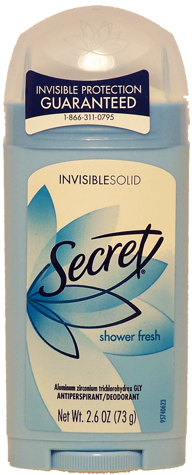 Secret  antiperspirant/deodorant, invisible solid, shower fresh Full-Size Picture